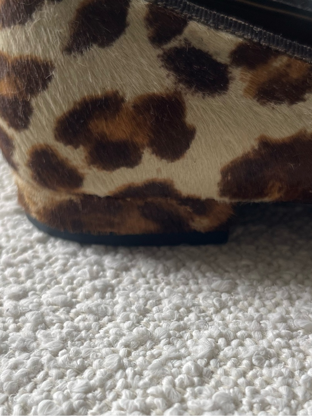 Prada Leopard-Print Ballet Flats in Brown and Beige - Picture 7 of 8